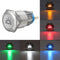 19mm 12V LED Push Button On Off Dome Light Panel Switch