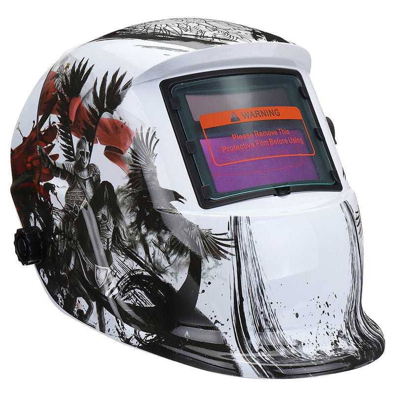 Solar Power Automatic Dimming Welding Helmet Welder Mask Adjustable Head Band