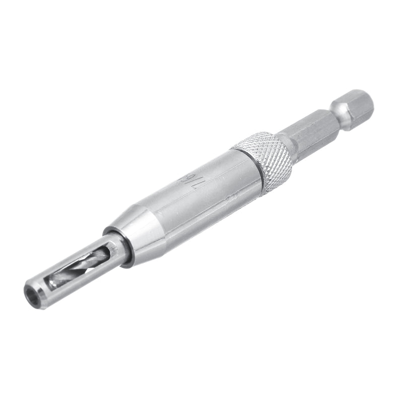 8pcs 5/16-1/4 Inch Self Centering Door Window Hinge Set Twist Wood Drill Bit Hole Puncher