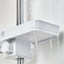 Diiib Portable Bathroom Showers Storage Rack Towel Hanging Shelf Hanging Storage Rack DIY Organization With Hook No Adhesive No Drilling from Xiaomi Youpin