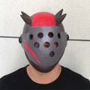 Fort Nite Latex Mask Rust Lord Cosplay Helmet Costume Prop Halloween Party