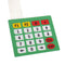 20pcs 4x5 20 Button Display Membrane Switch Matrix Keyboard Button Control Panel with Light