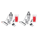 14Pcs 550ml/750ml Cocktail Shaker Stainless Steel Mixer Drink Bartender Bar Tools Kit