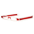 360 Degree Rotating Folding Reading Glasses Unisex Mini Reading Glasses With Clothes Hook