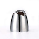 Baili Double Sides Razor Zinc Alloy Polished Chrome Metal Frame Dedicated Storage Base