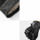 Touch Screen Sheepskin Gloves Windproof Waterproof Motorcycle Racing Full Finger Glove