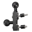 Motorcycle Handlebar Houlder Brake Clutch Reservoir Mount Kit with 2x 1inch Ball