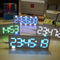 Geekcreit DIY 6 Digit LED Large Screen Two-Color Digital Tube Desktop Clock Kit Touch Control