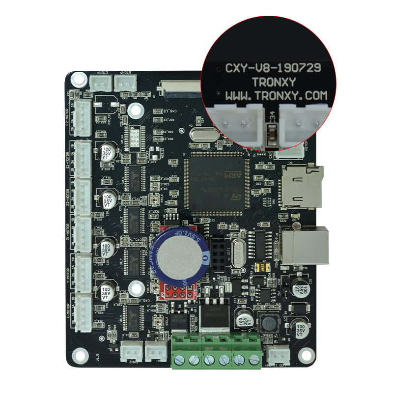 TRONXY MainBoard Upgraded Ultra Quiet Control Board Motherboard Kit for 3D Printer