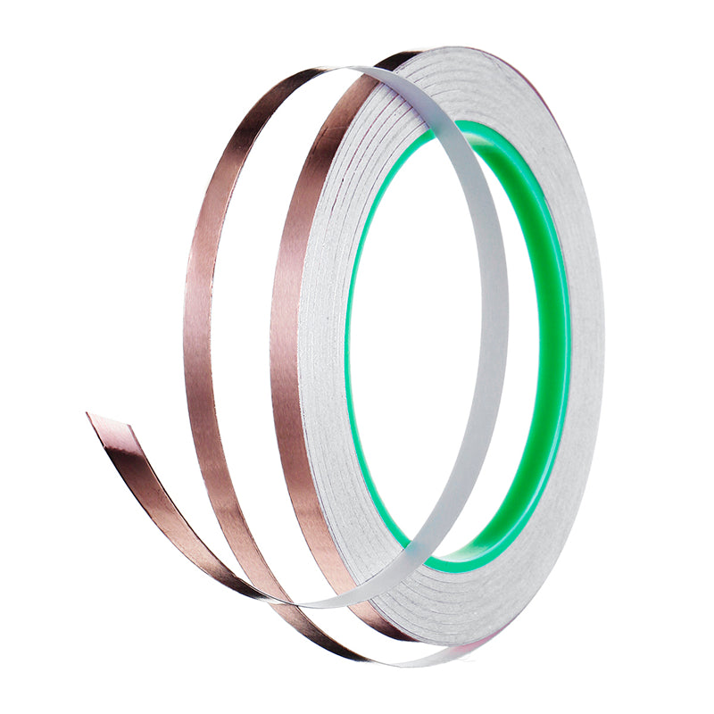 50M Copper Foil Tape Conductive Adhesive for EMI Shielding Heat Resist Tape
