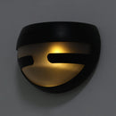 Solar Powered LED Wall Light Outdoor Garden Path Landscape Fence Yard Lamp