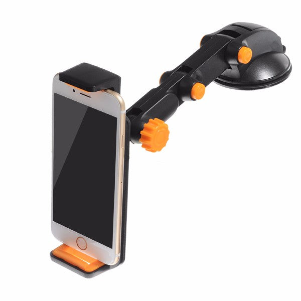 2-in-1 360 Scalable Car Dashboard Sucker Mount Holder Stand For Smartphone Tablet PC Navigator