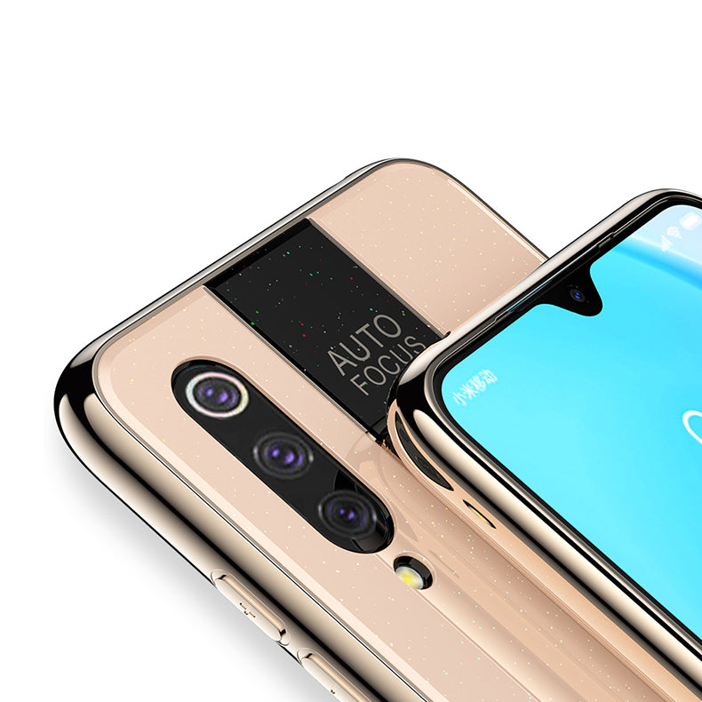 Bakeey Luxury Plating Anti-scratch Tempered Glass Protective Case for Xiaomi Mi 9 / Xiaomi Mi9 Transparent Edition