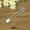 20Pcs 13100mm Clear Plastic Laboratory Test Tube with Cap