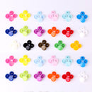 150 Sets T5 Snap Poppers Fasteners Press Studs Snaps Starter Plastic 1 Pliers