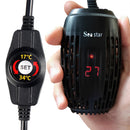 50/100W LED Aquarium Heater Submersible Fish Turtle Tank Thermostat Gauge Cartridge Heater