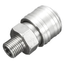 6pcs 1/4 Inch BSP FT011 Air Line Hose Compressor Fitting Connector Quick Release Male Coupler