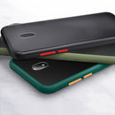 Bakeey Armor Shockproof Anti-fingerprint Matte Translucent Hard PC&Soft TPU Edge Protective Case For Xiaomi Redmi 8A