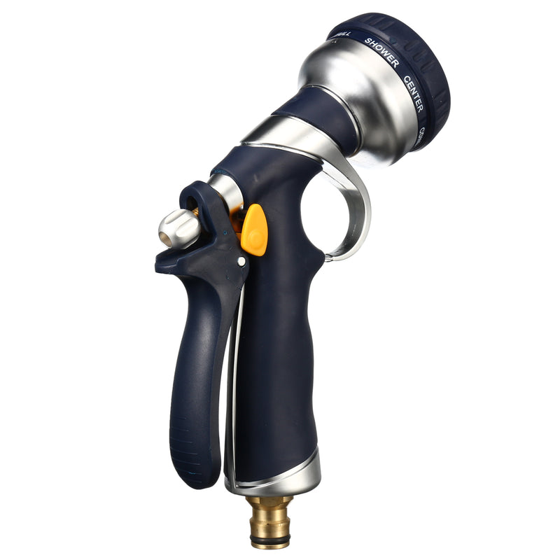 Zinc Alloy 8 Mode Hose Nozzle Car Washing Garden Tool High Pressure Washer Water Sprayer