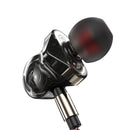 QKZ CK10 Six Dynamic Driver Unit Heavy Bass Music Earphone In-line Control with Mic