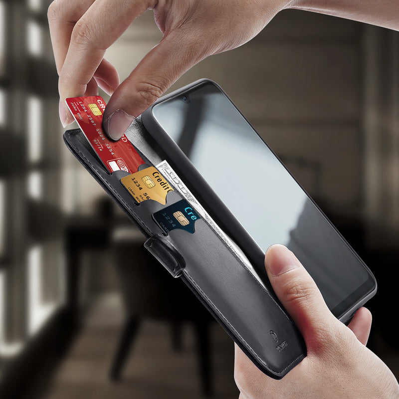 DUX DUCIS KADO Multi-card Slot Holster Flip Magnetic With Wallet Card Slot Protective Case for Xiaomi Mi A3 / Xiaomi Mi CC9e 6.088 inch