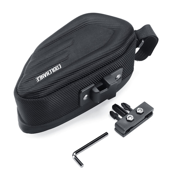 CoolChange EVA Waterproof Touch Screen Waterproof Bike Bicycle Bag Front Handlebar Tube Cycling Double IPouch