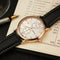 YAZOLE 355 Men Watch Luminous Fashion Classic Leather Strap Male Quartz Wrist Watch