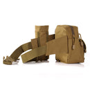 HENGJIA Nylon Camouflage Fishing Bag Fishing Tools Bag Outdoor Multifunctional Waist Bag