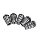 Machifit 5Pcs ER16 Collet Set 1/8-3/8 Inch Spring Chuck Collet for CNC Milling Lathe Tool