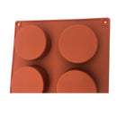 6 Even Cylindrical (large) Cake Mold Handmade Soap Mold Chocolate Biscuit Silicone Mold