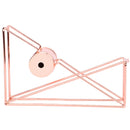 Miwoo MW0114 Hollow Metal Tape Cutter Stationery for School Office Desktop Supplies