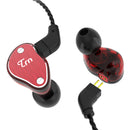 TRN V60 2DD+BA Hybrid In Ear Earphone HIFI DJ Monitor Running Sport Triple Driver Monitor Headset