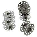 Stainless Steel Sewing Machine Accessories 5 Bobbins 1 Bobbin Case For Brother Toyata Singer