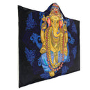 Hooded Throw Blankets Indian Ganesha Wearable Soft Warm Sleeping Sofa Bed Cover
