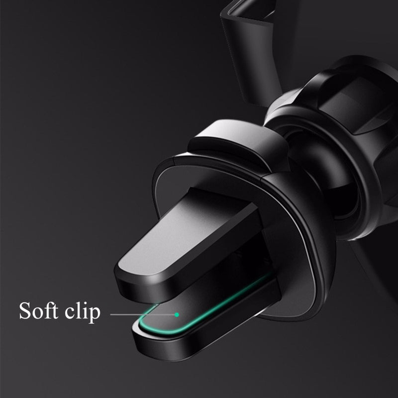 10W Qi Wireless Charger Gravity Air Vent Dashboard Car Phone Holder Car Mount For 4.0-6.5 Inch Smart Phone