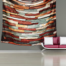 3D Art Decorations Brick Stone Print Pattern Bedspread Wall Hanging Tapestry Home Room Decor