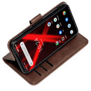 Bakeey Flip Card Slot Wallet Shockproof PU Leather Full Body Protective Case For UMIDIGI X