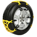 6pcs Car Tire Snow Chain Universal Thickening Adjustable Anti Skid Safety Double Snap Tyre Spikes