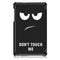 Tri-Fold Pringting Tablet Case Cover for Samsung Galaxy Tab A 8.0 2019 SM-P200 P205 Tablet - Big Eyes