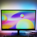 Ambilight DC5V 2M/3M/4M/5M WS2812B 5050 RGB Dream Color USB APP LED Strip Light for Desktop PC Screen