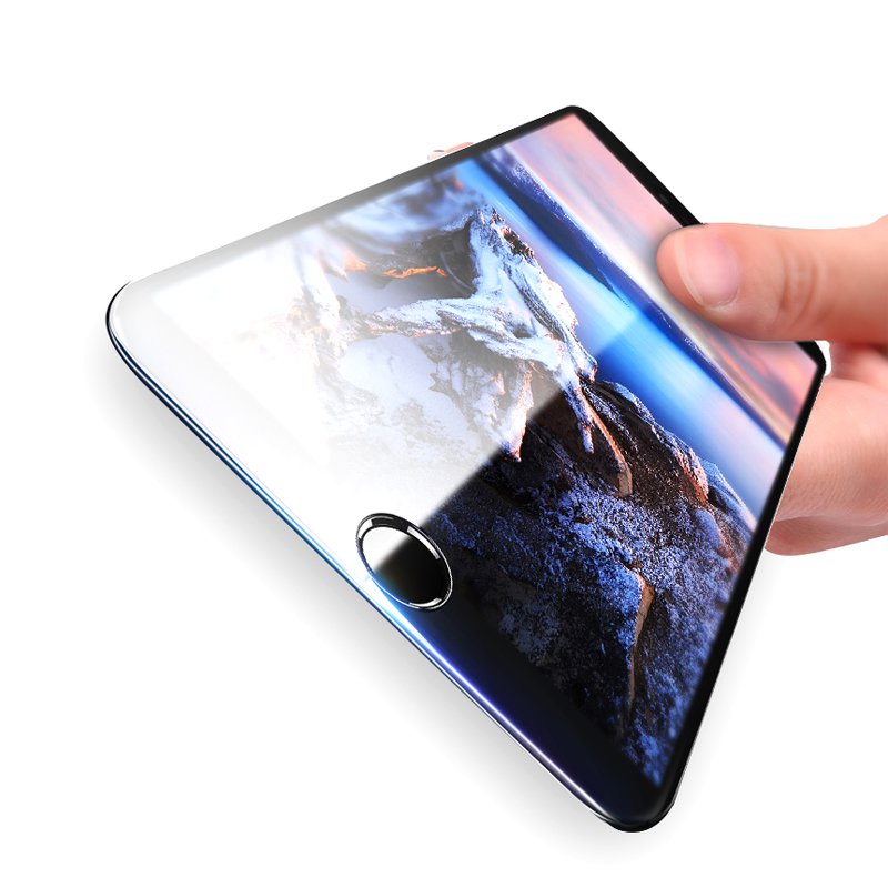 Bakeey 3D Soft Edge Carbon Fiber Tempered Glass Screen Protector For iPhone 7