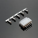 Excellway 10sets of 4S 5Pin 2.54mm Lipo Balance Jack Connector Plug Diy Housing Model Kit