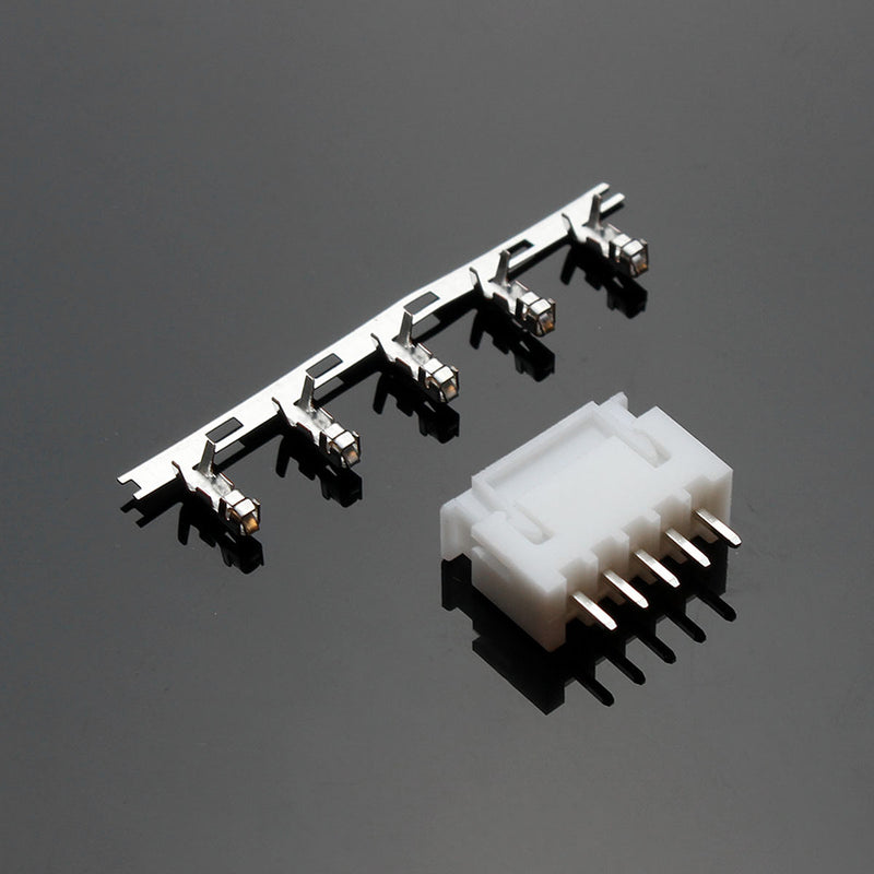 Excellway 10sets of 4S 5Pin 2.54mm Lipo Balance Jack Connector Plug Diy Housing Model Kit