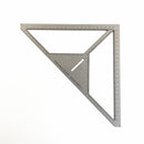 35cm Angle Ruler Metric Aluminum Alloy Triangular Measuring Ruler Woodwork Speed Square Triangle Angle Protractor