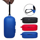 Bakeey Portable Shockproof Dirtyproof Silicone Wireless bluetooth Earphone Storage Case with Keychain for QCY T5