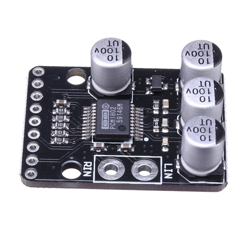 CJMCU-20948 PCM1802 Audio Stereo A/D Converter ADC Decoder 24bit 96KHz Digital PCM AV Amplifier Player Receiver Analog Input Module