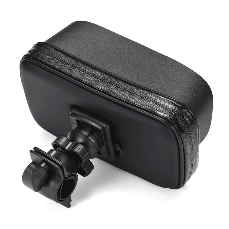 5.5" Waterproof Sun Shade Anti-UV Cellphone GPS Holder Motorcycle Bicycle Mount Case Bag