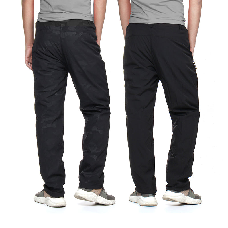 Electric Heated Trousers Pants Heater Winter Warmer USB Fleece Lined Windproof