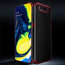 Bakeey 3 in 1 Shockproof Plating Bumper Transparent Soft TPU Protective Case for Samsung Galaxy A80 2019