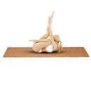 Natural Cork Yoga Mats Fitness Gym Sports TPE Yoga Mat Including Receipt Package